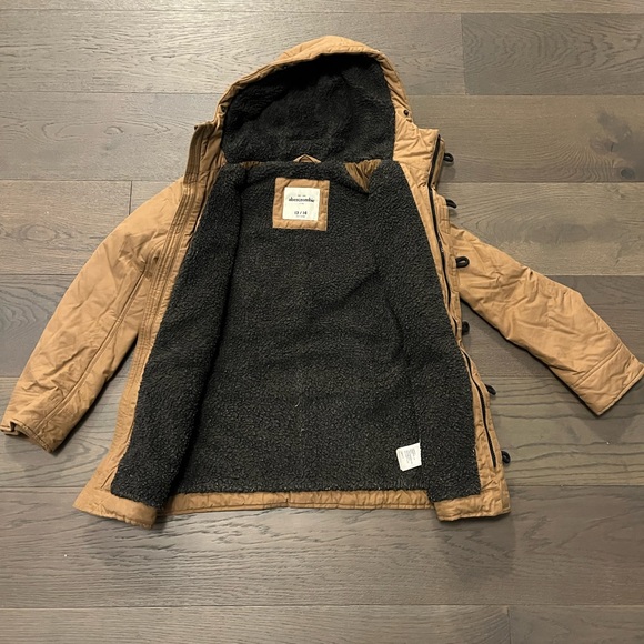 Abercrombie kids winter jacket sz 13/14 VGUC - Picture 2 of 5